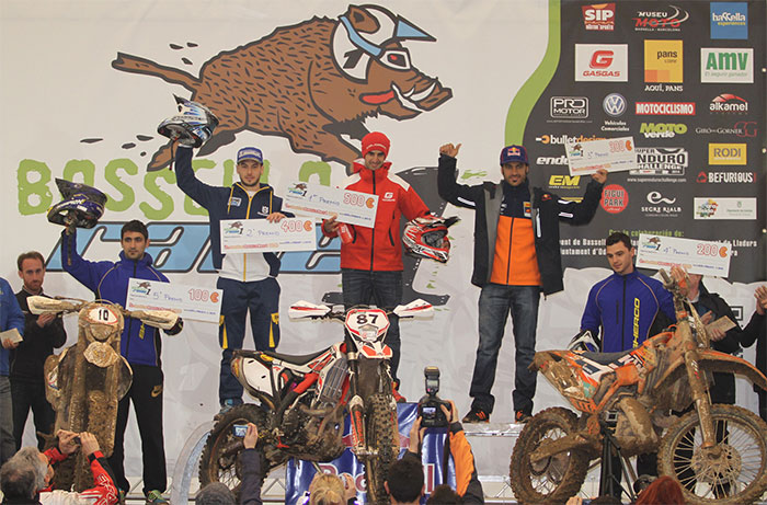 Podio para Mena y Betriu en su primera Bassella Race 1, que ha contado con un recorrido más corto a causa de la lluvia